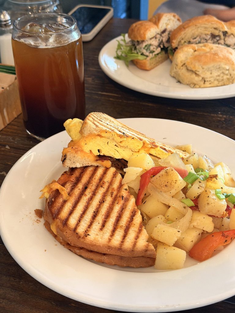 Breakfast sandwich at Sun in My Belly Atlanta